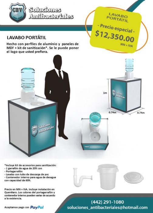 Lavabo portátil
